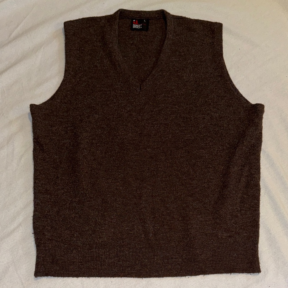 Men's V-Neck Multicolor Sweater Vest